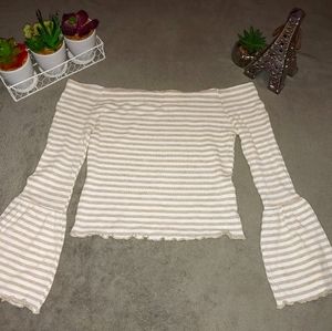 Trendy JS Off the Shoulder Top 🌿